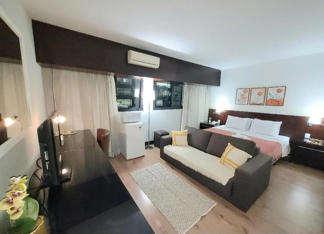 Maximus Luxury In Wyn Berrini - Wtc - Flat At The Hotel São Paulo Lägenhet