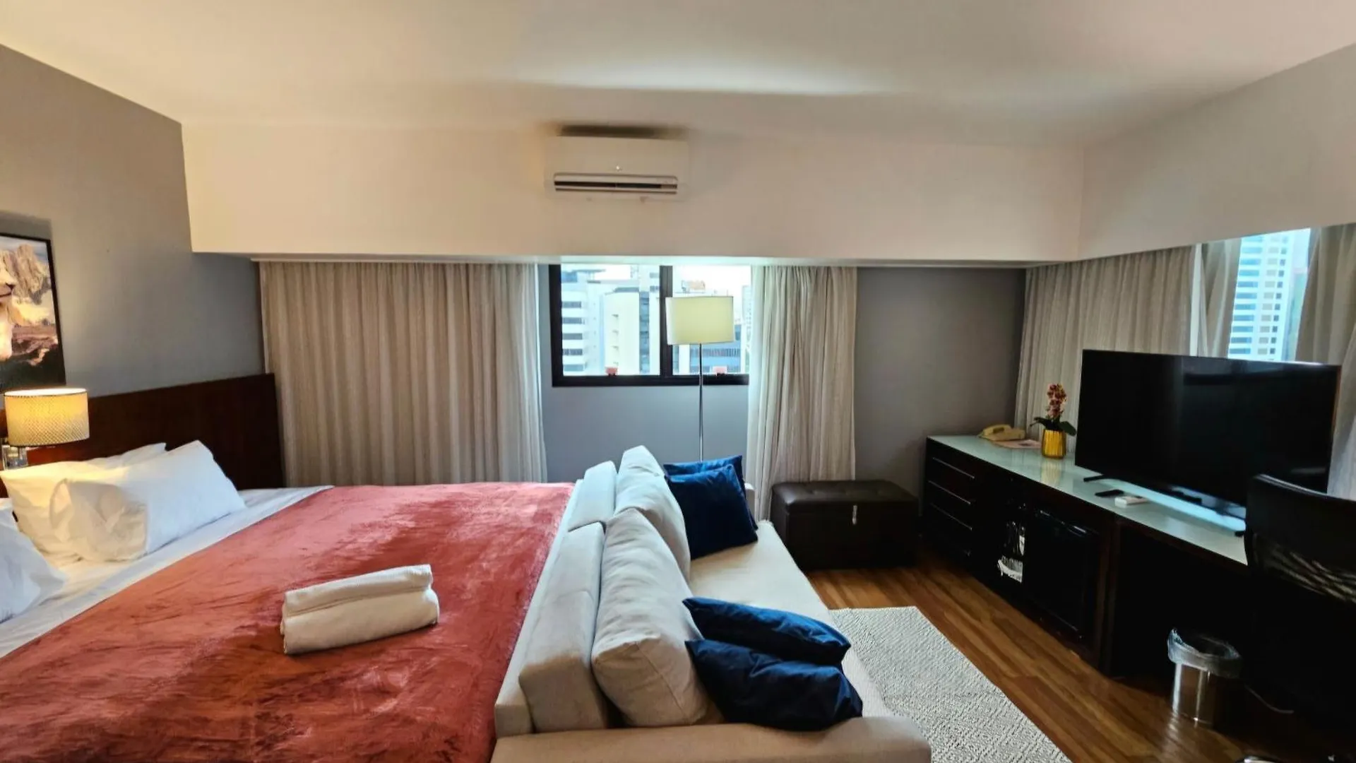 Maximus Luxury In Wyn Berrini - Wtc - Flat At The Hotel São Paulo Lägenhet